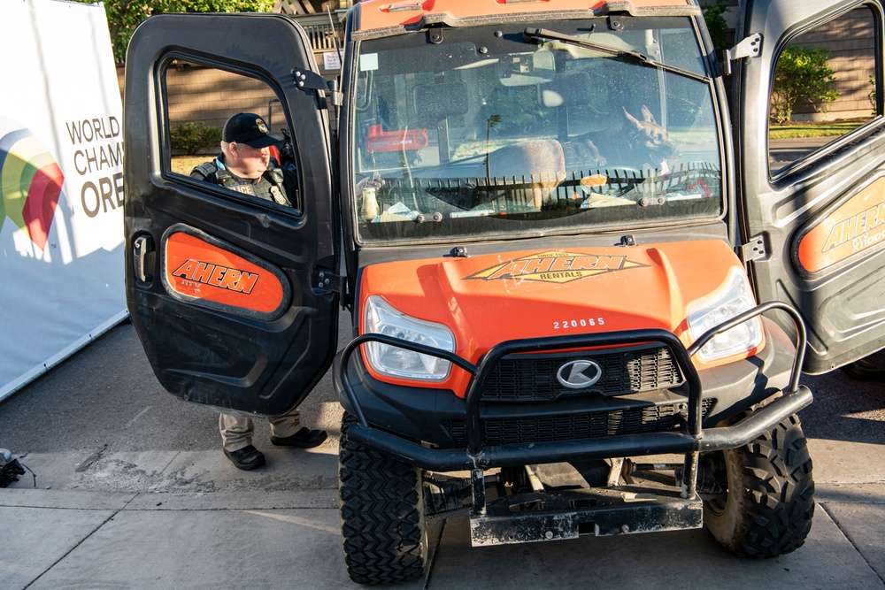 Oregon National Guard Civil Support Team support World Track and Field Championships