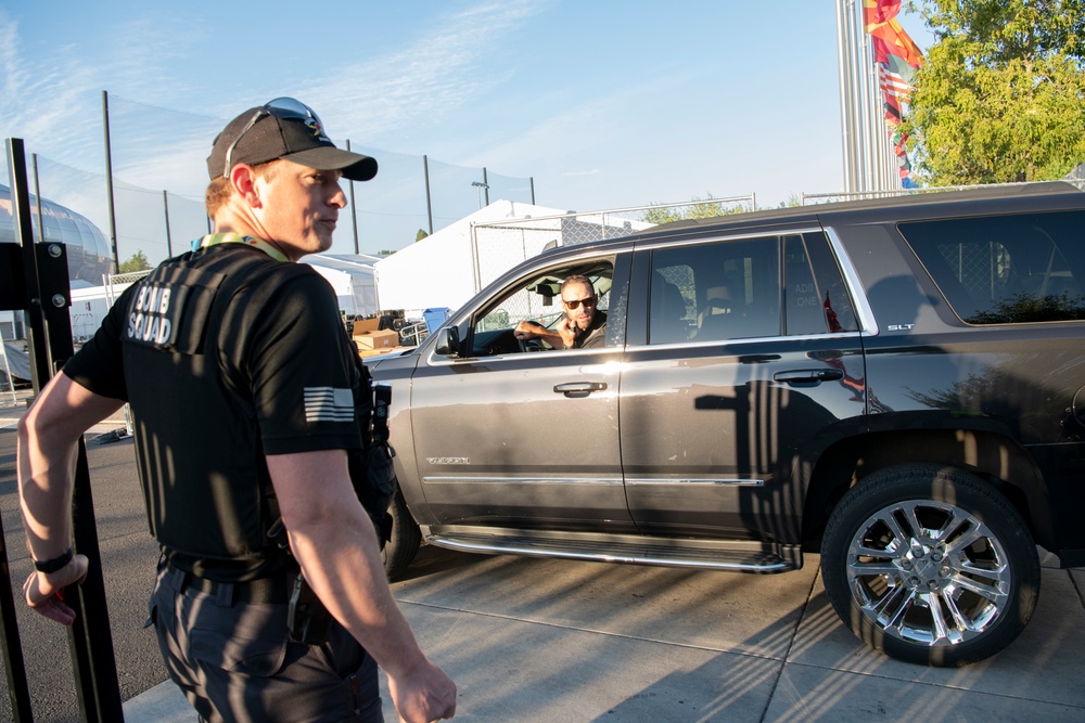 Oregon National Guard Civil Support Team support World Track and Field Championships