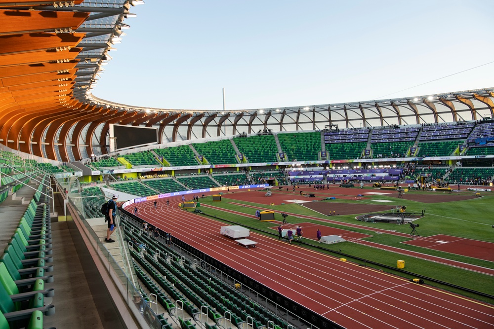 Oregon National Guard Civil Support Team support World Track and Field Championships