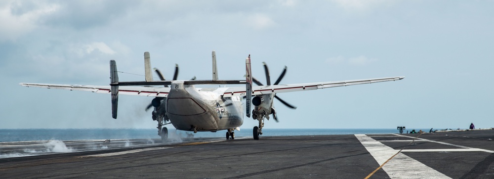 USS Ronald Reagan (CVN 76) hosts U.S., Italy, and Ukraine ambassadors