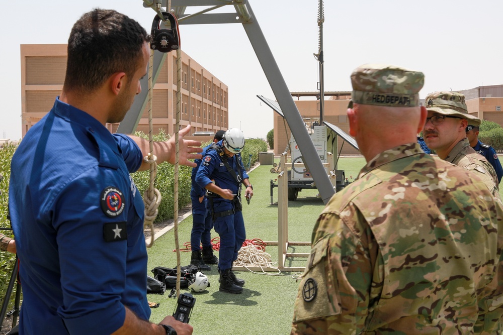 Building interoperability with the Kuwait Fire Force