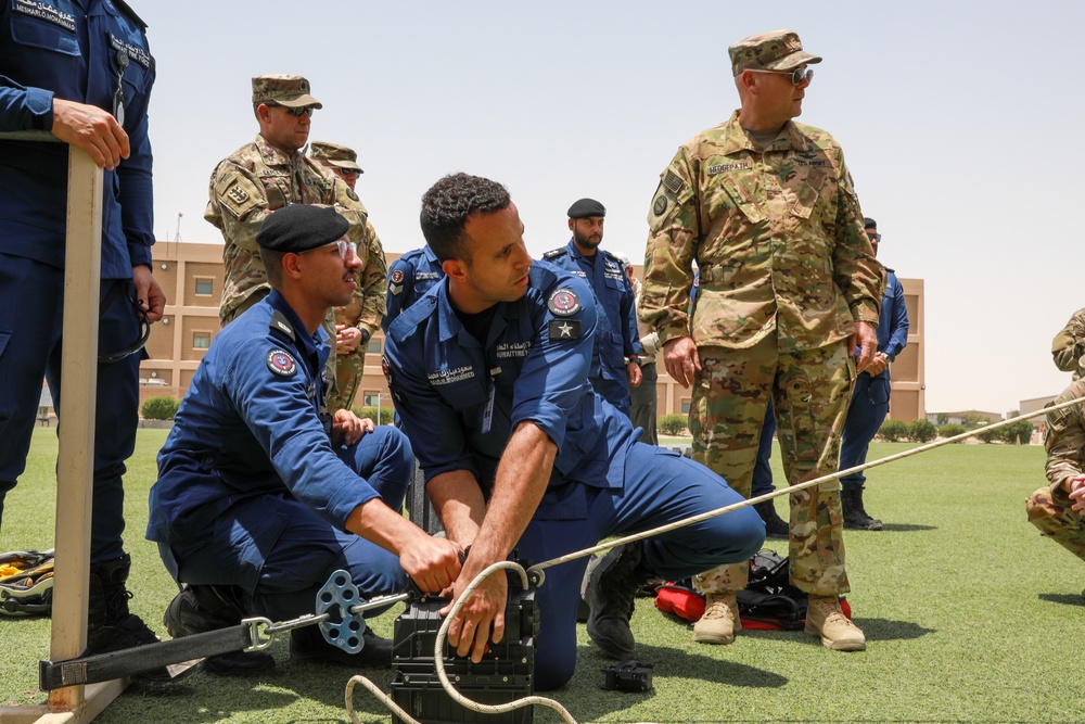 Building interoperability with the Kuwait Fire Force