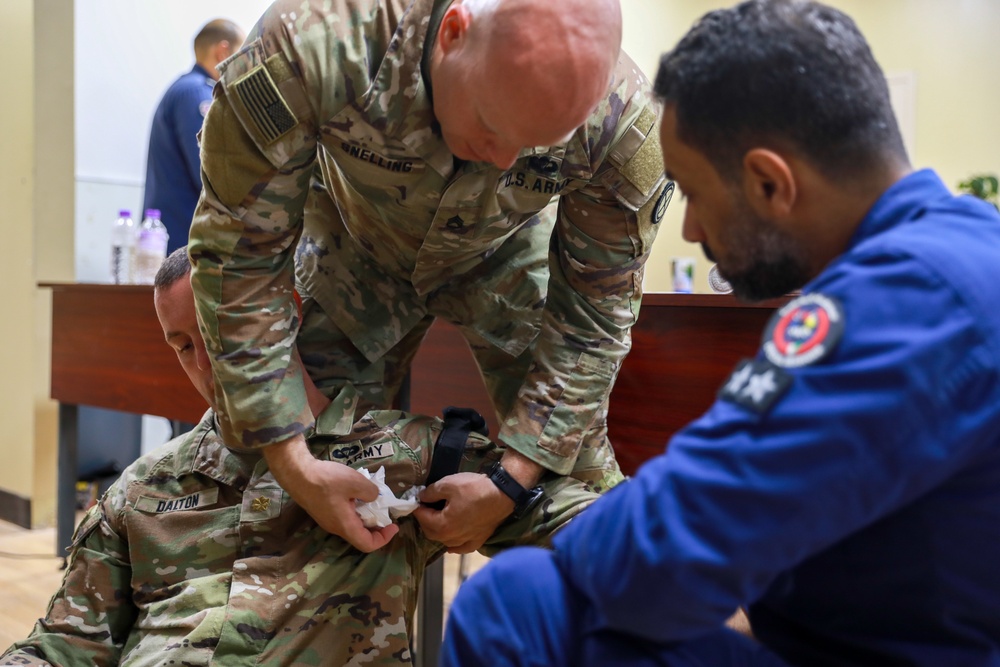 Building interoperability with the Kuwait Fire Force