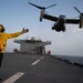 USMC MV-22 lands on USSHWW