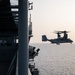 USMC MV-22 lands on USSHWW