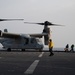 USMC MV-22 lands on USSHWW