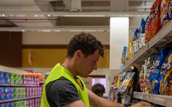 Sergeant Morales Club volunteers in Vicenza Military Community