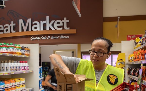 Sergeant Morales Club volunteers in Vicenza Military Community