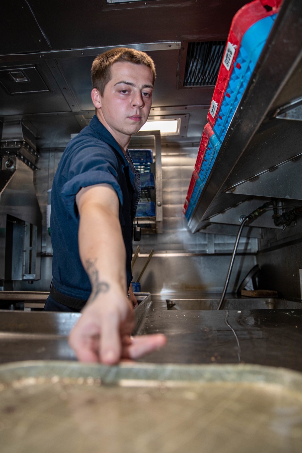 The USS Bainbridge is on a scheduled deployment in the U.S. Naval Forces Europe area of operations, employed by U.S. Sixth Fleet to defend U.S., Allied and Partner interests.