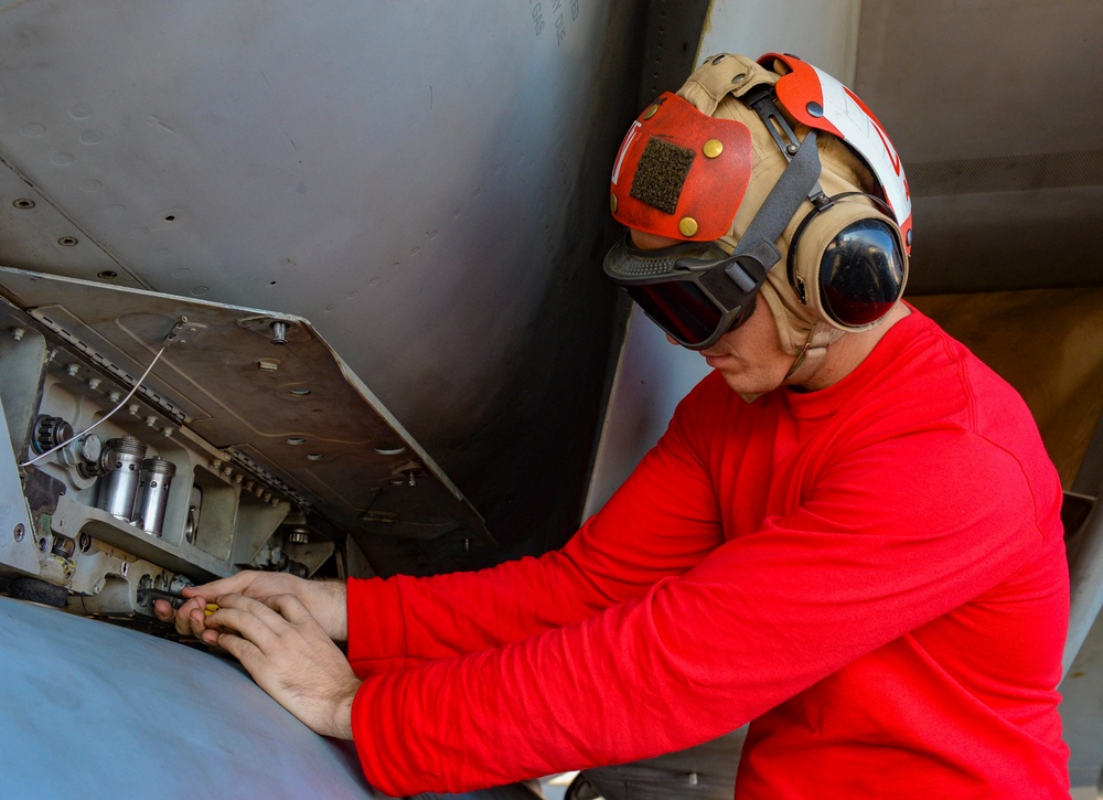 The Harry S. Truman Carrier Strike Group is on a scheduled deployment in the U.S. Naval Forces Europe area of operations, employed by U.S. Sixth Fleet to defend U.S., allied and partner interests.