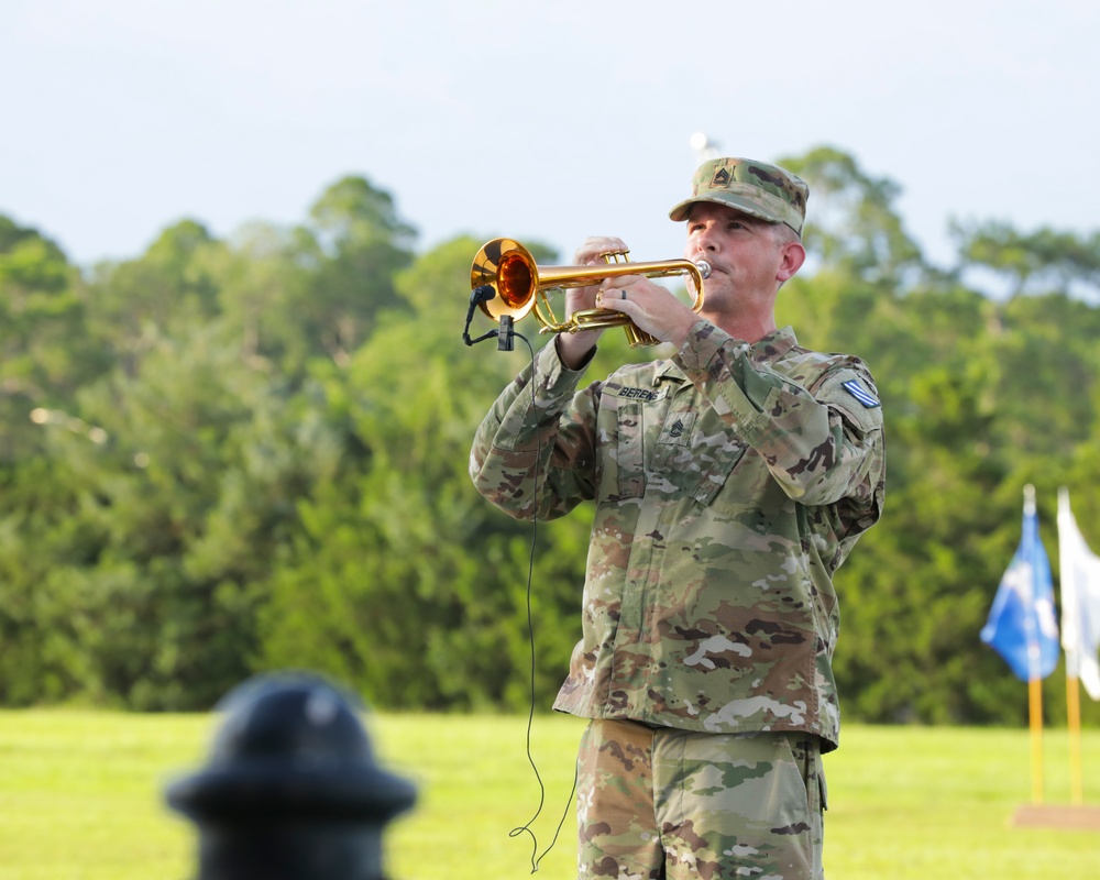 The 3rd Infantry Division hosts Twilight Tattoo