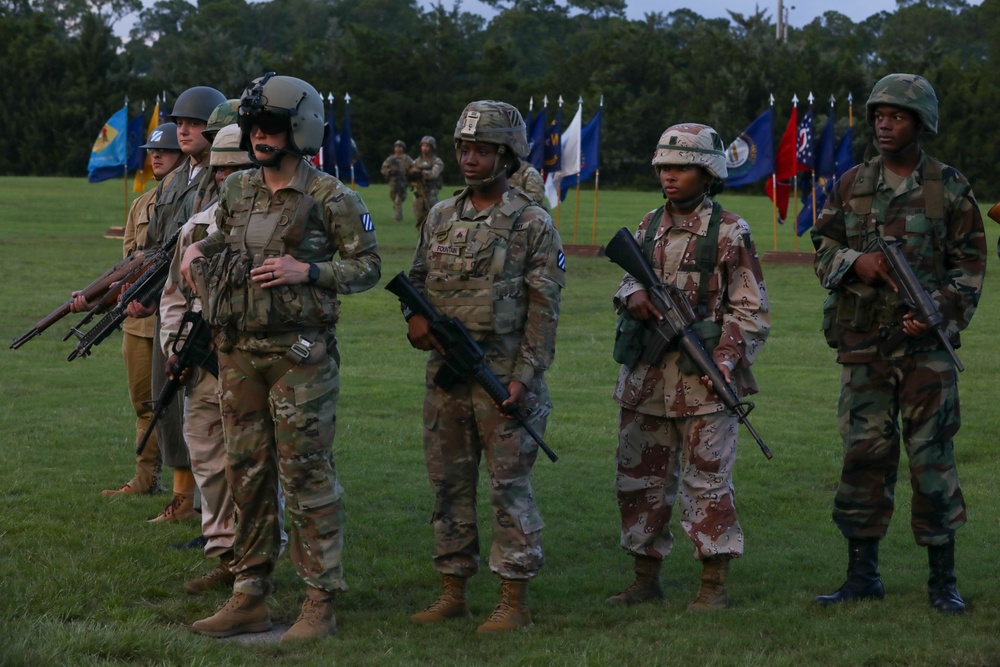 The 3rd Infantry Division hosts Twilight Tattoo