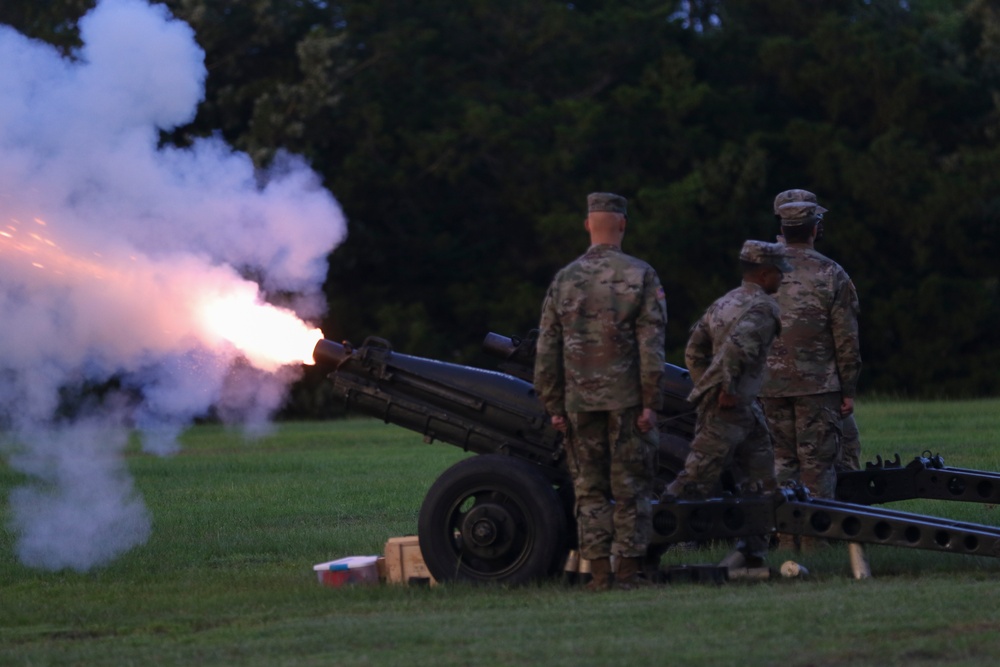 The 3rd Infantry Division hosts Twilight Tattoo