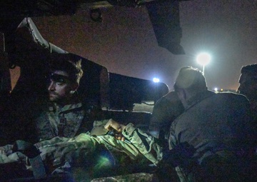 Joint force and cross-species MedEvac training