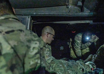 Joint force and cross-species MedEvac training