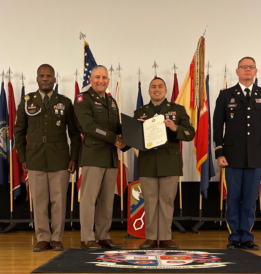 DVIDS - Images - Soldier inducted to the Order of Saint Martin of Tours