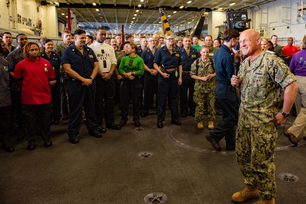 CNO Gilday Visits Ships and Sailors for RIMPAC 2022