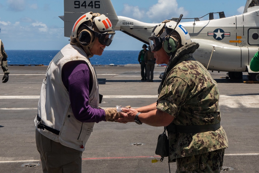 CNO Gilday Visits Ships and Sailors for RIMPAC 2022