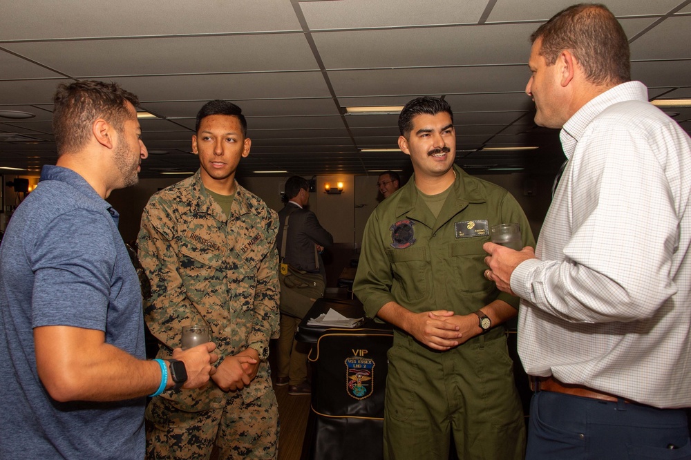 USS Essex Hosts Congressional and Staff Delegations Aboard During RIMPAC 2022