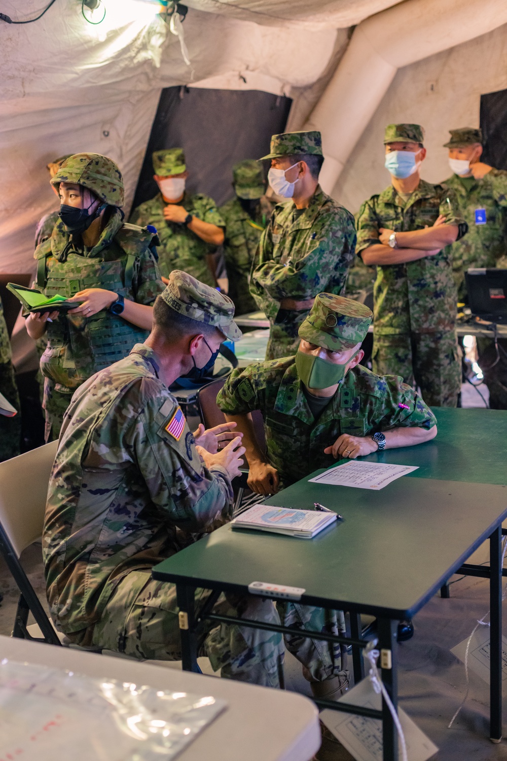 U.S. Army and Japan Ground Self-Defense Force prepare for SINKEX during RIMPAC 2022
