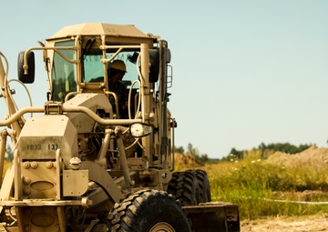 1033rd Engineer Support Company Conducts Obstacle Breeching exercise