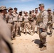 4th Marine Division command team visits Marines at ITX 4-22