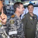 RIMPAC 2022: AIRCDRE Nathan Christie visit to HMAS Canberra