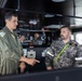 RIMPAC 2022: AIRCDRE Nathan Christie visit to HMAS Canberra