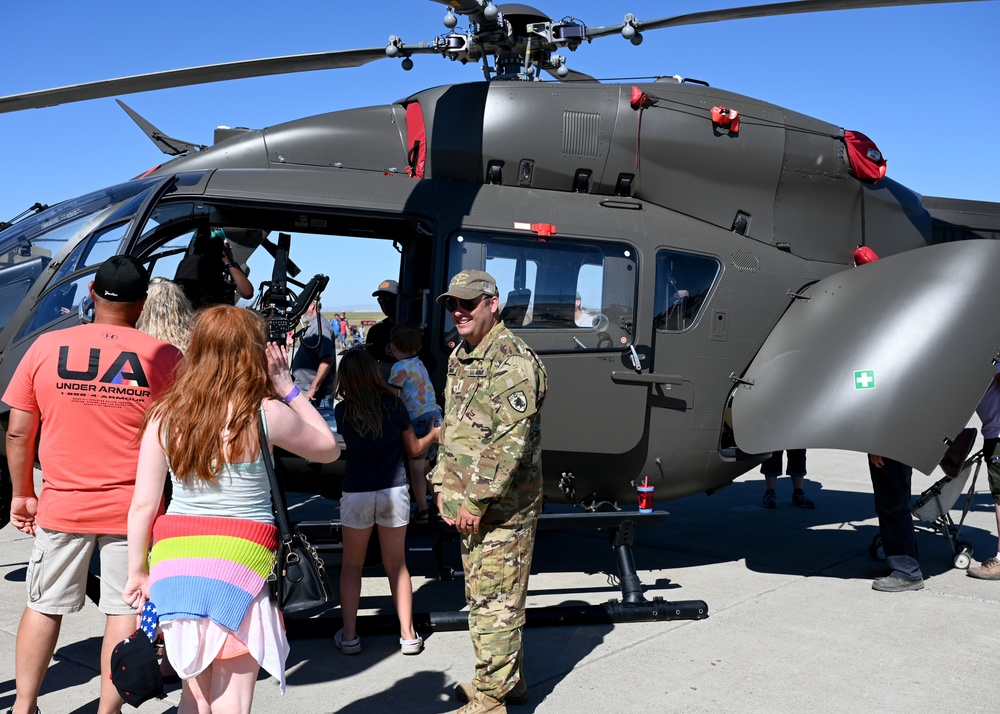 2022 Montana’s Military Open House “Flight Over the Falls”