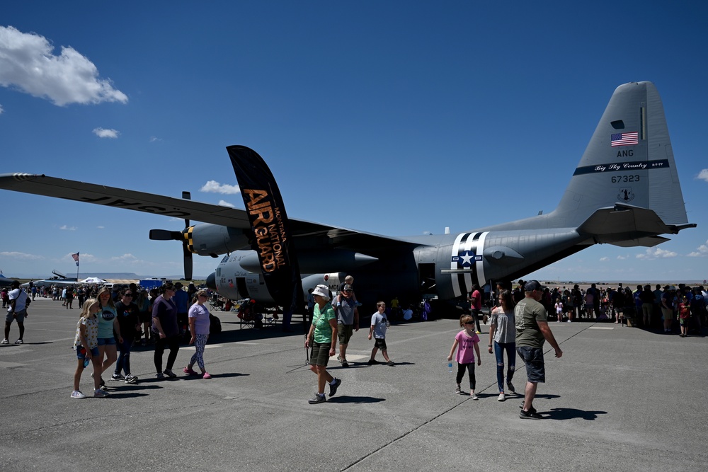 2022 Montana’s Military Open House “Flight Over the Falls”
