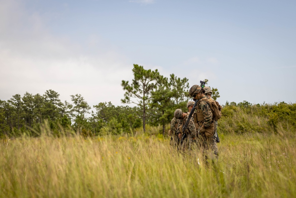 8th Engineer Support Battalion conducts a ballistic breaching range during Summer Pioneer 22 (Day 9)