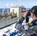 HMAS Canberra RAS with USNS Washington Chambers RIMPAC 2022
