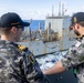 HMAS Canberra RAS with USNS Washington Chambers RIMPAC 2022