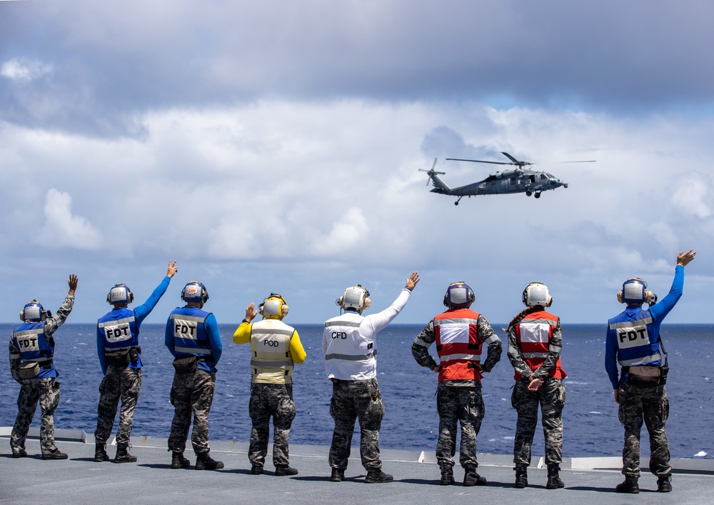 HMAS Canberra Air Ops RIMPAC 2022