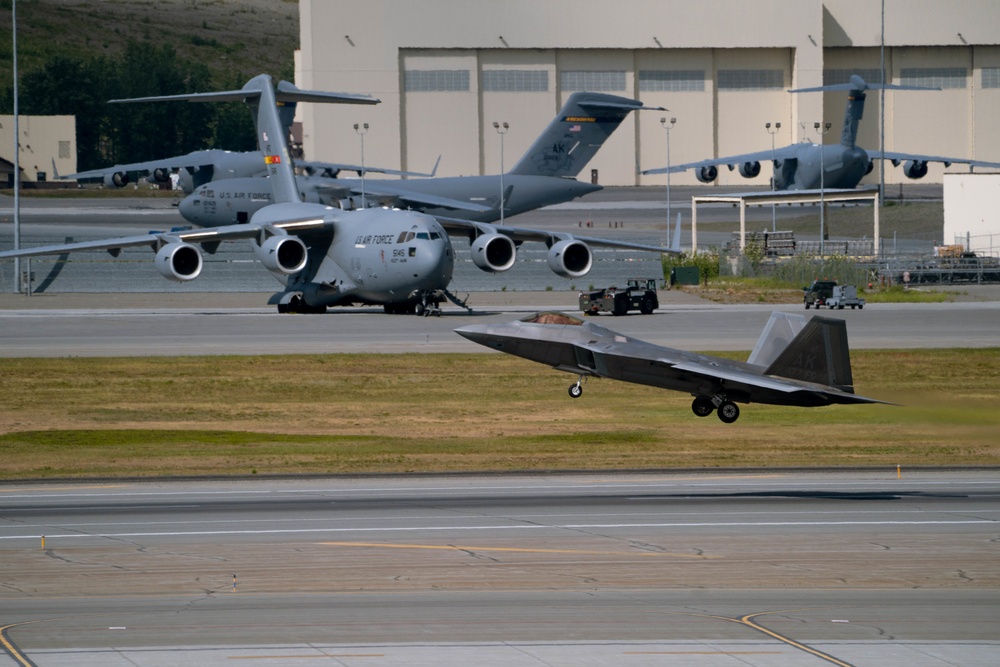 DVIDS - Images - F-22 Raptor Departs JBER