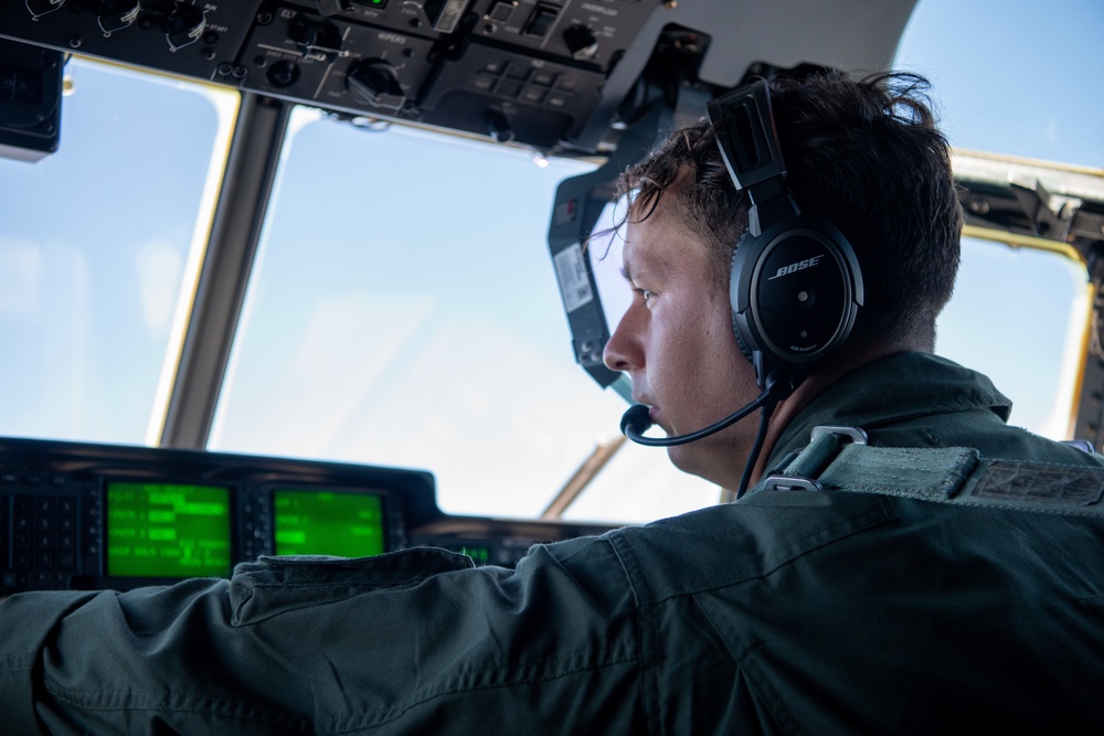 VMGR-152 Conducts Aerial Refueling with VMFA-232