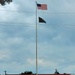 American Flag and Fort McCoy