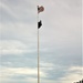 American Flag and Fort McCoy