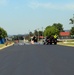 June 2022 road improvement work at Fort McCoy