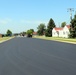 June 2022 road improvement work at Fort McCoy