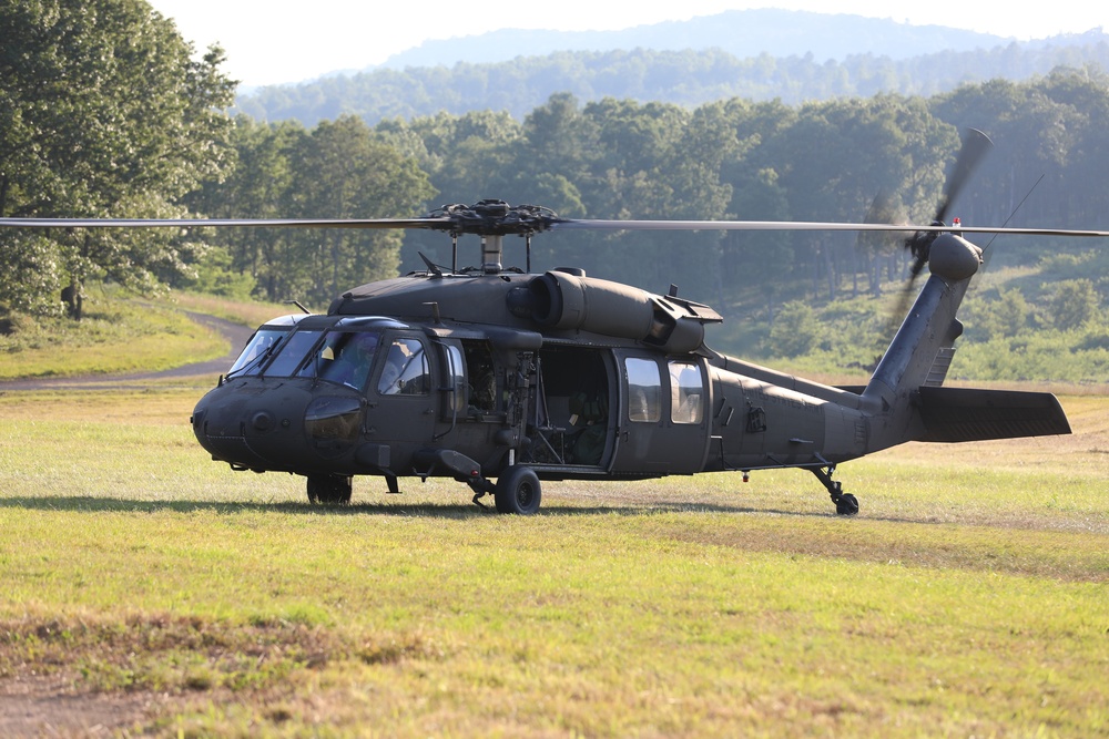 28th ECAB performs aerial gunnery training