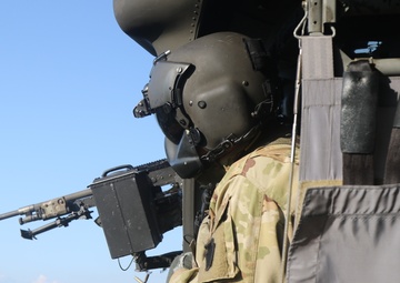 Door gunners sharpen their skills during Annual Training