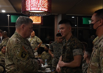 Chairman of the Joint Chiefs of Staff visit - Garuda Canti Dharma 2022