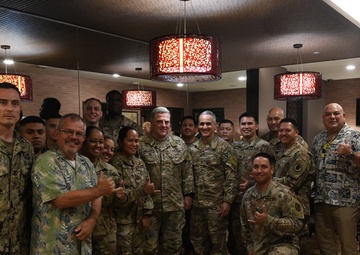 Chairman of the Joint Chiefs of Staff visit - Garuda Canti Dharma 2022