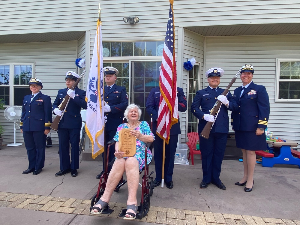 Coast Guard celebrates local USCG SPARs 100th birthday