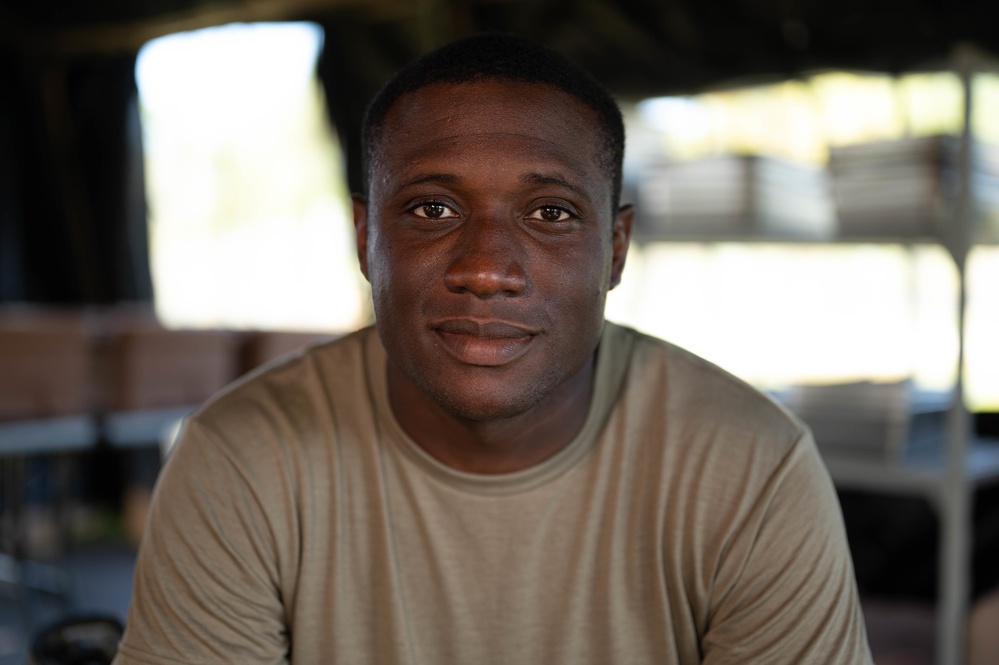 Airman supports AGILE FLAG 22-2