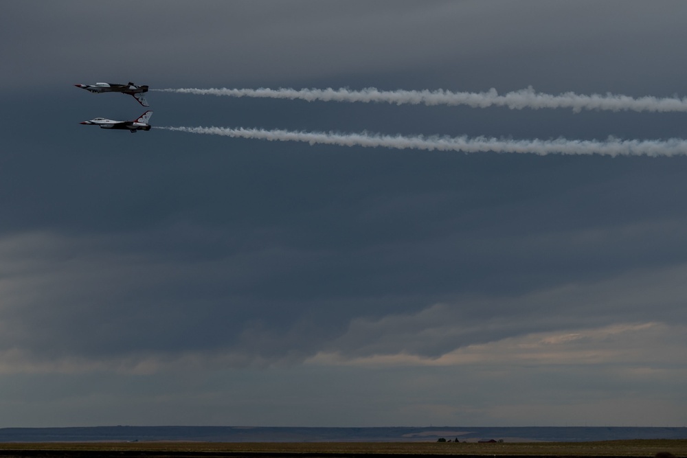 Montana's Military Open House &quot;Flight over the Falls&quot;