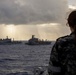 Replenishment ships gather during RIMPAC 22