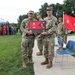 416th TEC brings traditional Change of Command ceremony to community park