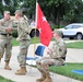 416th TEC brings traditional Change of Command ceremony to community park